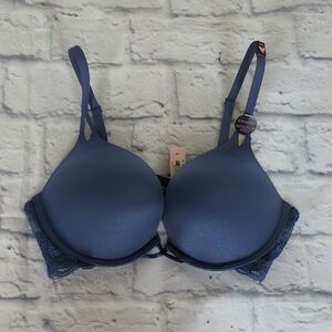 Victoria's Secret Navy Lace Bra
